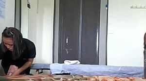 Thai Masseuse Delivers Explosive Happy Ending Cumshot!