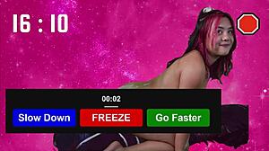 Edge 25 mins then cum twice in JOI challenge