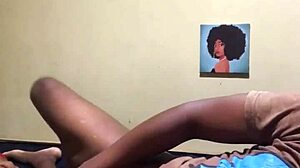 Wanna see my muscular stepbrother's big black cock stretch my pussy lips till i moan and cum covered?