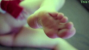 naughty femdom pegs bound lover then slurps his cum