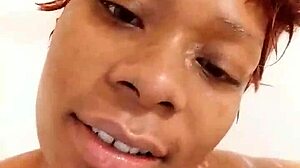 i'm so turned on showering with big black bbw danielle feels amazing