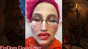 Tall Glasses Cosplay Girl Craves Kinky Femdom Fun!