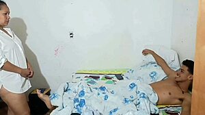 Horny Stepmom Fucks Stepson While Hubby Works Late?