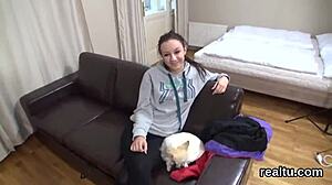 Flawless Czech Teen Teased In Supermarket Then Drilled Hard In POV