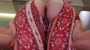 Cleaning lady fucks for extra tip