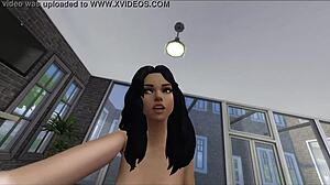 selena gomez rides cock hard in leaked pov sex tape sims!
