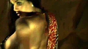 exotic indian babe's sensual striptease and erotic nude dances