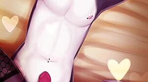 wanna hear this femboy furry moan from hard shemale berryguild action?