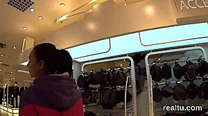 Flawless Czech Teen Teased In Supermarket Then Drilled Hard In POV