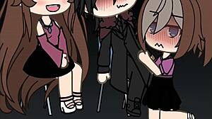 padrastro pounds hijastra pussy raw in gacha sex