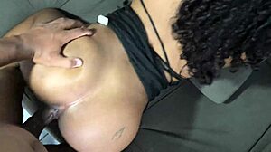 Ex in black dress flaunts round ass i visit and can't resist fucking her