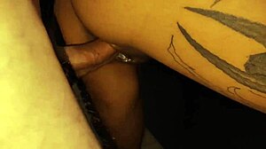 Stepdaughter addicted to stepdad anal creampie gaping!