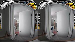 stepsister mae milano stuffs stepbro's dick down her throat making him moan loud