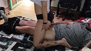 stepsister seduces me horny for cock rips clothes fucks hard