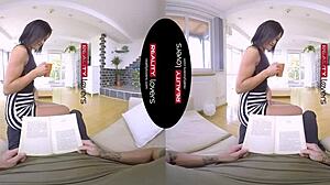 Wifey craves my cock vr spooning cowgirl ride