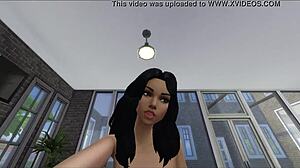 selena gomez rides cock hard in leaked pov sex tape sims!