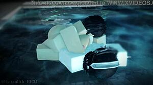 shy big tits girl bends over for rough doggystyle on monster cock session 11