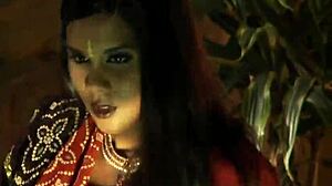 exotic indian babe's sensual striptease and erotic nude dances