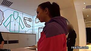 Flawless Czech Teen Teased In Supermarket Then Drilled Hard In POV