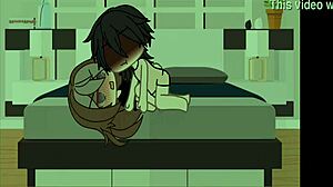 padrastro pounds hijastra pussy raw in gacha sex