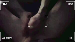 Prettyfeetelite - little feet stroking hubby's friend's big cock