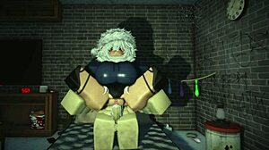 roblox monster cock fucks big tits bitch pussy hard