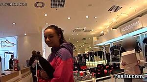 Flawless Czech Teen Teased In Supermarket Then Drilled Hard In POV