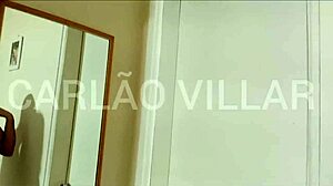 slutty blonde rides negao's monster cock hard