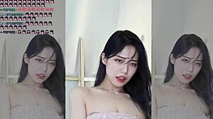 KOREAN TWITCH SLUT DANCES WITH MASSIVE ASIAN TITS BOUNCING!
