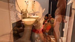 Stepdaughter addicted to stepdad anal creampie gaping!