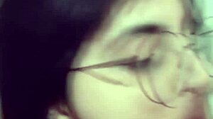 latina teen sucks monster cock till cumshot in mouth