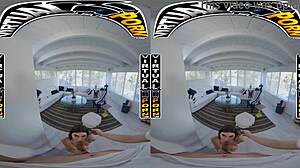 stepsister mae milano stuffs stepbro's dick down her throat making him moan loud