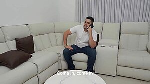 Horny latina wet pussy rides best friend big cock