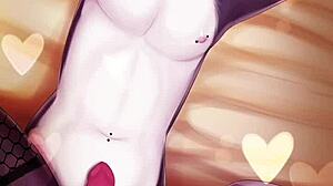 wanna hear this femboy furry moan from hard shemale berryguild action?