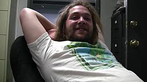 getting up close with cute brunette babe summer bailey's wet office pussy