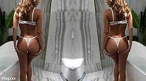 agatha vega's erotic glow post-facial cum!