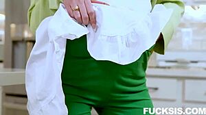 Jessica Aaren and Kait Austin Cheerleader Fuck Fest