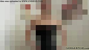 Bound sub fucked hard by femdom goddess with toys