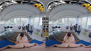 stepsister mae milano stuffs stepbro's dick down her throat making him moan loud