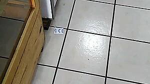 Big-ass Mexican babe in store