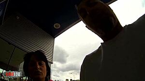 margaux lenoir's huge tits bounce as french milf squirts for cash!