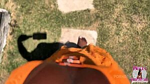 i lost my man at carnival so i gave his friend my greedy asshole rubbed my pussy on his face till he creampied me hard