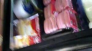 Big-ass Mexican babe in store