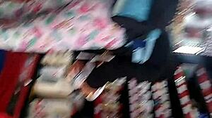 Big-ass Mexican babe in store