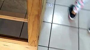 Big-ass Mexican babe in store