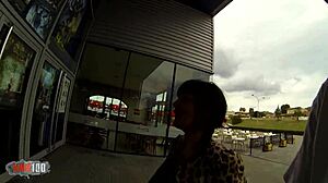 margaux lenoir's huge tits bounce as french milf squirts for cash!