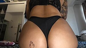 solo anal masturbation stretches my tight asshole wide open