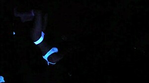 Wow Scarlett Johnson Sizzles In Blacklight Fetish POV Sex!