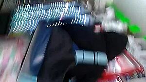 Big-ass Mexican babe in store