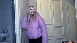 german scout picks up saggy tits nurse naomi for sloppy hospital casting fuck